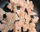 春色　鶏むねと厚揚げ炒め　米粉使用作り方2写真