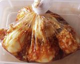 早朝弁当★袋の中で★玉ねぎだけの麻薬玉子作り方5写真