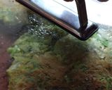 米粉で♪もやしとわさび菜のお好み焼き作り方7写真