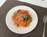 缶詰で！さばのトマト煮　　作り方8写真