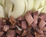 焼豚とエノキと野菜のクレイジーソルト炒め作り方2写真