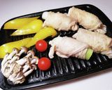 鶏皮ねぎ巻焼き作り方3写真