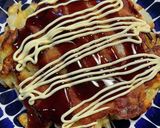 米粉と少ない材料で満足お好み焼き作り方4写真