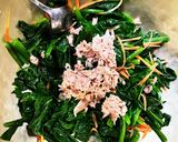 ほうれん草とゆで卵のごま味噌マヨ和え作り方6写真