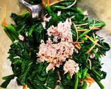 ほうれん草とゆで卵のごま味噌マヨ和え作り方6写真