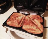 アボカドお好み焼き風ホットサンド作り方4写真