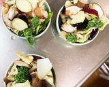 肉無根菜たっぷりスタミナ炒味豆腐野菜炒作り方12写真