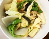 肉無根菜たっぷりスタミナ炒味豆腐野菜炒作り方16写真