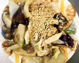 簡単きな粉味噌炒味豚こま大根青椒肉絲風作り方17写真