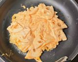 米粉活用！サクサクれんこんキムチチヂミ作り方5写真
