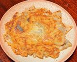 米粉活用！サクサクれんこんキムチチヂミ作り方7写真