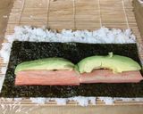 お花見気分のカリフォルニアロール作り方5写真