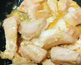 のりたまご炒め●鶏肉と玉子の炒めもの作り方2写真