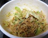 米粉活用～残った焼きそばdeお好み焼き♪作り方5写真