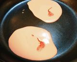 米粉で桜もち、花トップ。作り方5写真