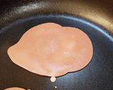 米粉で桜もち、花トップ。作り方6写真