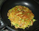 米粉活用～残った焼きそばdeお好み焼き♪作り方7写真