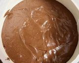 濃厚チョコスポンジのドリップケーキ作り方9写真