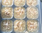 離乳食鶏そぼろあんかけ&卵とじ　冷凍保存作り方3写真