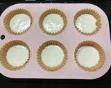生クリームあんこ米粉カップケーキ作り方3写真
