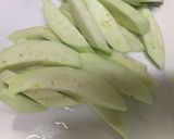 茄子と新玉ねぎの味噌汁作り方1写真