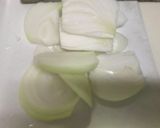 茄子と新玉ねぎの味噌汁作り方2写真