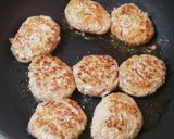 早朝弁当★前日準備!卵なしハンバーグ作り方10写真