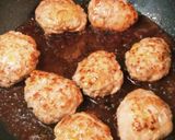 早朝弁当★前日準備!卵なしハンバーグ作り方11写真
