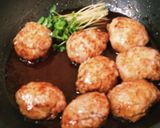 早朝弁当★前日準備!卵なしハンバーグ作り方13写真