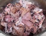 鶏もも&ムネ肉ミックスDEゆかり唐揚げ作り方3写真