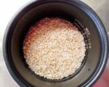 梅干しとワカメ えのきの炊き込みご飯❁作り方1写真