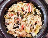 梅干しとワカメ えのきの炊き込みご飯❁作り方10写真