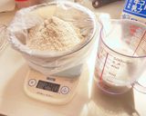 米粉と全粒粉HKMの簡単蒸しパン作り方2写真