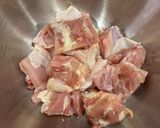にんにく効いた米粉唐揚げ作り方1写真