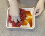 ラクックでビーフペッパーランチ♫作り方2写真