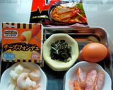 チーズフォンデュ風 辛ラーメン作り方1写真