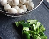 おうち韓国★うずら卵とピーマンの醤油煮作り方1写真