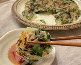 新玉ねぎのカリもちっチヂミ作り方4写真