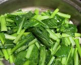小松菜と豚肉の炒め物作り方5写真