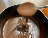 米粉チョコソース　材料3つ　お鍋ひとつ作り方3写真