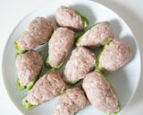 トナカイピーマンのごま肉詰め作り方4写真