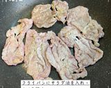 豚肉の甘辛どんぶり作り方2写真
