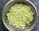米粉でサクふわ！豚玉チーズのお好み焼き作り方1写真