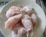 生筍と鶏ささみの炊き合わせ作り方2写真