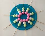 パステルカラーの三色団子！米粉活用♪作り方8写真