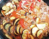 茄子とトマト缶と牛挽肉で！簡単パスタ作り方11写真