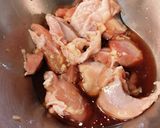 米粉で若鶏の唐揚げ、少な目の油で。作り方2写真