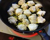 米粉で若鶏の唐揚げ、少な目の油で。作り方4写真