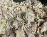 我が家の豚コマと玉ねぎの味噌炒め作り方3写真