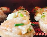 しいたけの鶏肉と山芋詰め作り方6写真